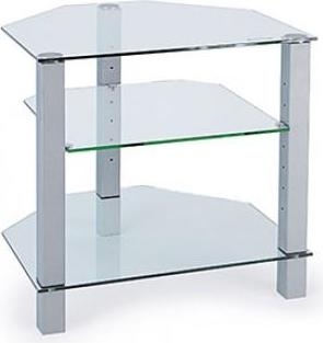 Стойка под аппаратуру MetalDesign MD 411slim каркас нерж / стекло прозрачное Стойка под аппаратуру MetalDesign MD 411slim каркас нерж / стекло прозрачное