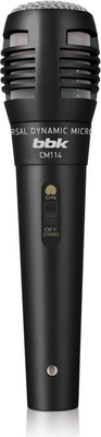 Микрофон BBK CM-114 черный Микрофон BBK CM-114 черный