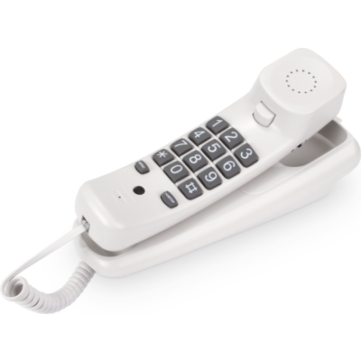 Проводной телефон Texet TX-219 светло-серый