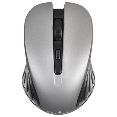 Мышь Oklick 545MW черный/серый