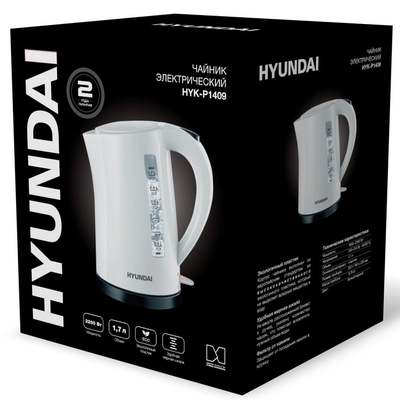 Электрочайник Hyundai HYK-P1409