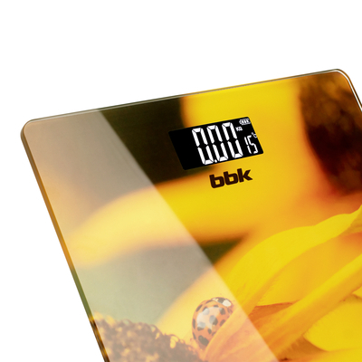 Весы напольные BBK BCS3005GE желтый
