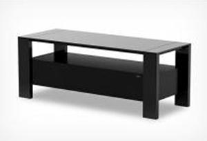 Стойка под аппаратуру Holder TV-28110 черный матовый+черн. стекло Стойка под аппаратуру Holder TV-28110 черный матовый+черн. стекло