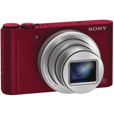 Фотоаппарат Sony DSC-WX500, красный