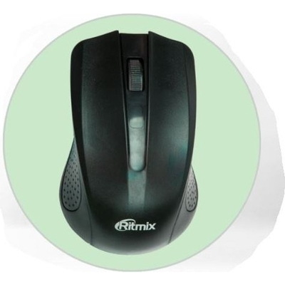 Мышь Ritmix RMW-555 чёрный/серый