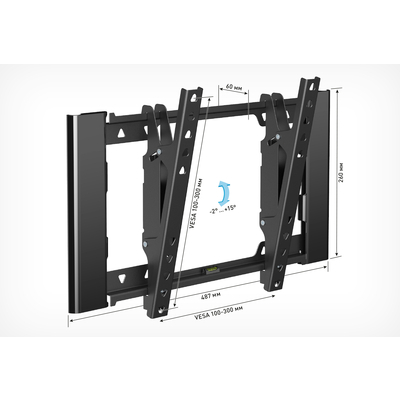 Кронштейн Holder LCD-T3929-B черный